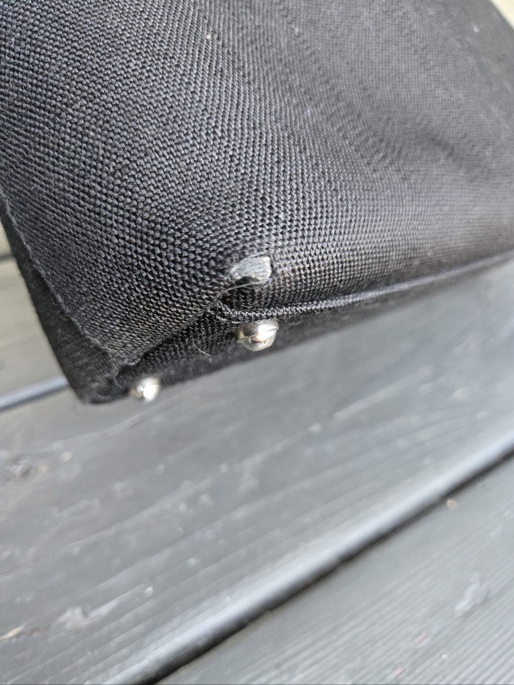 Kate Spade Black Canvas Tote - Picture 12 of 16